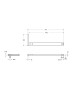 Душевая перегородка BelBagno Uno 70 UNO-L-1-TB-70-C-Cr