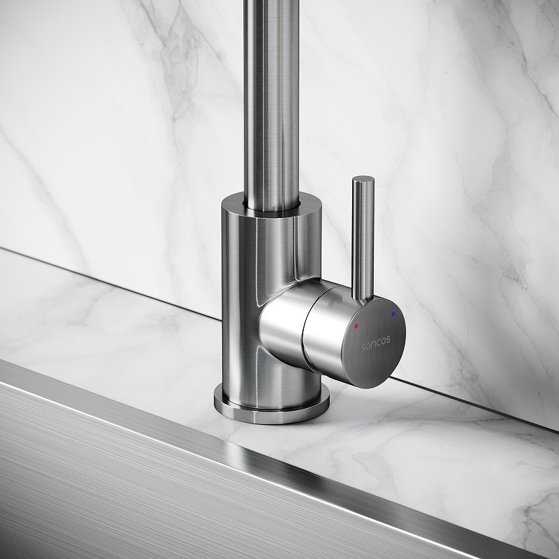Смеситель для кухни Sancos Stainless SC12002SS цвет Нержавеющая сталь