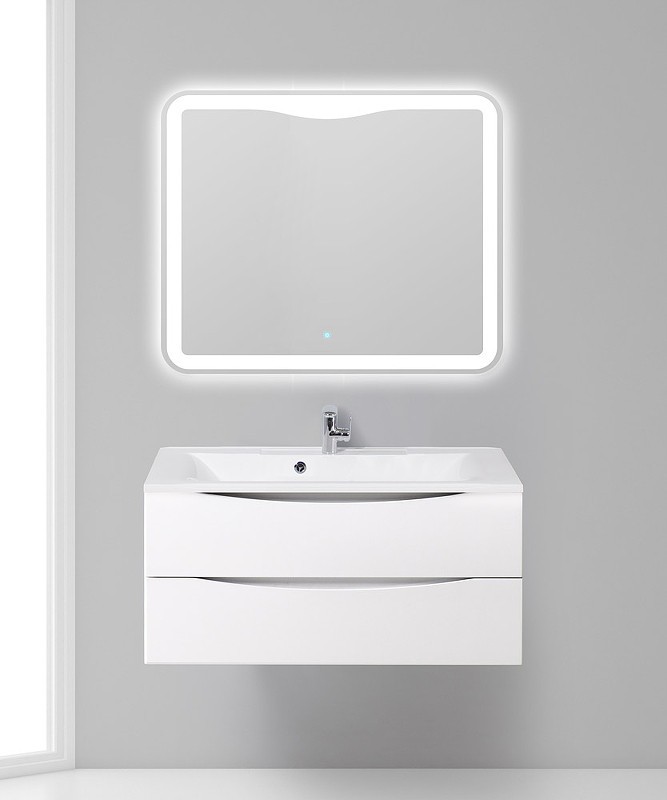 Тумба под раковину BelBagno Marino 110 MARINO-1100-2C-SO-BL-P подвесная