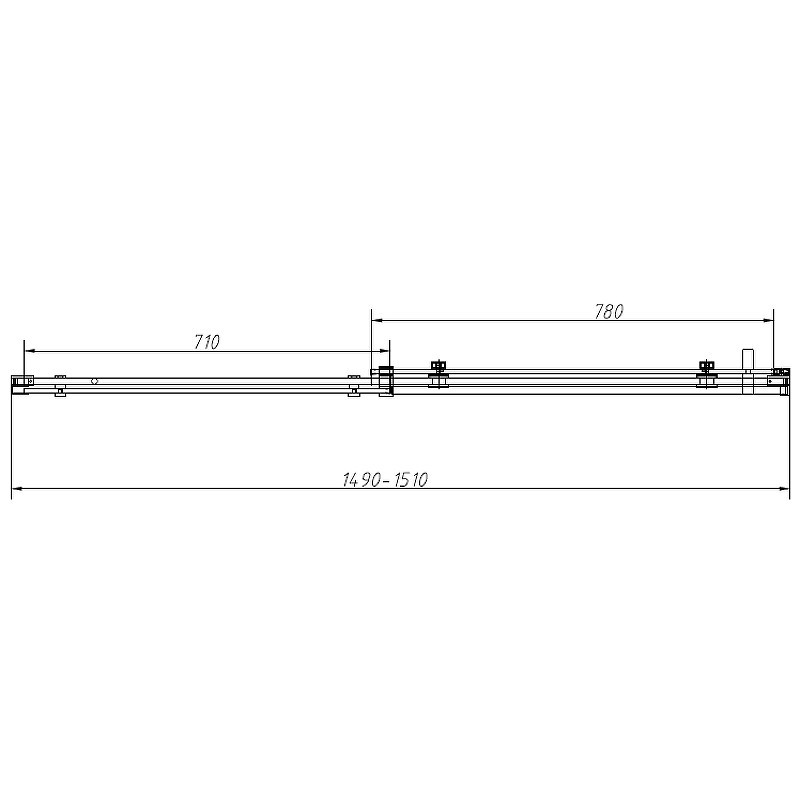 Душевой уголок Vincea Como-N 150x80 VSR-4CN8015CLB