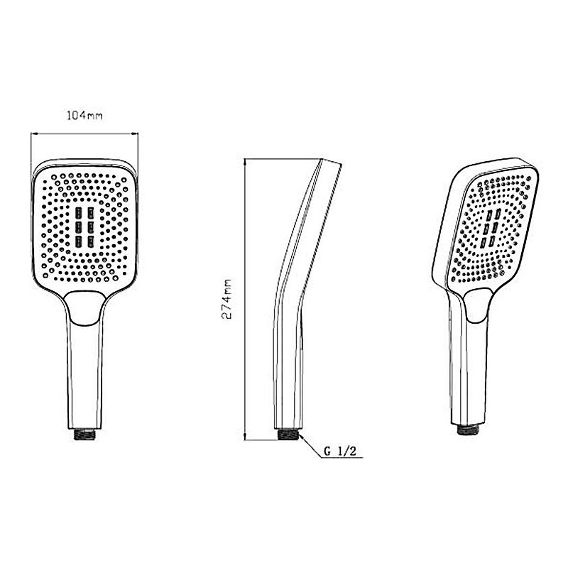 Душевая система Vincea VSFW-4311RBG