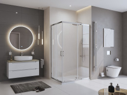 Душевой поддон из искусственного камня BelBagno Uno 100x80 TRAY-MR-UNO-AH-100/80-35-W