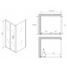 Душевой уголок Abber Sonnenstrand 120x100 AG07120B-S100B