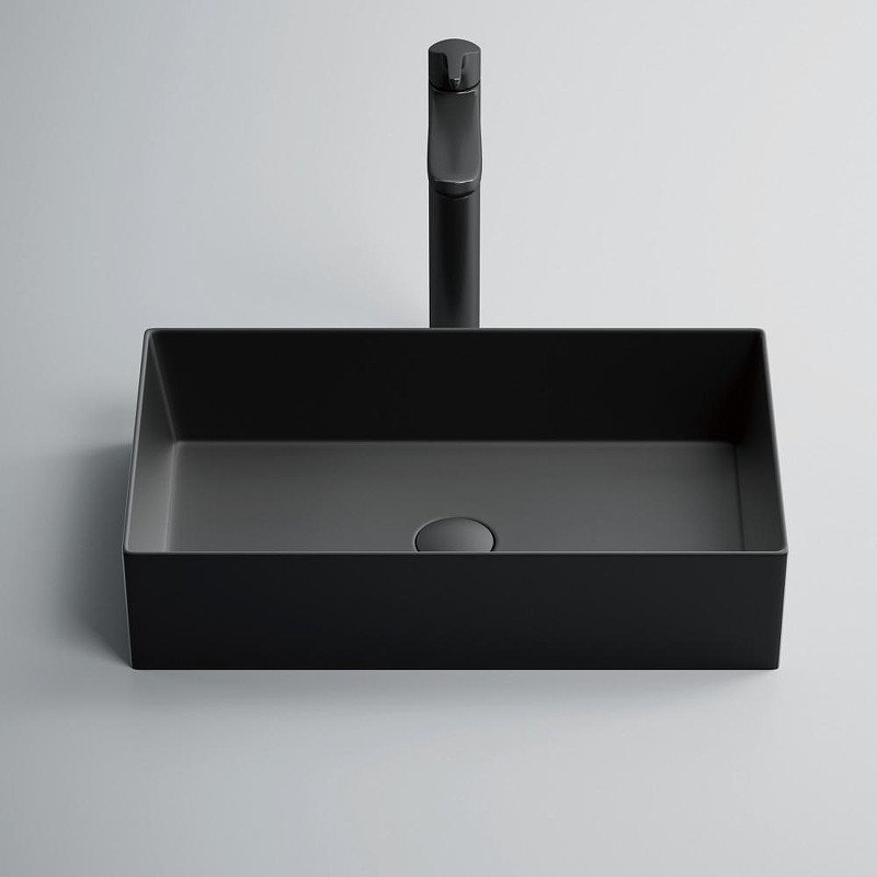 Раковина-чаша Abber Rechteck 60 AC2220MB цвет Черный матовый