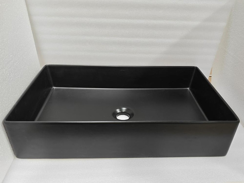 Раковина-чаша Abber Rechteck 60 AC2220MB цвет Черный матовый