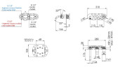 Смеситель для ванны Remer Chrono CH54D3PXV цвет Сталь