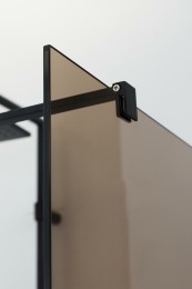 Душевая перегородка Cezares Liberta 90 LIBERTA-L-1-90-BR-NERO