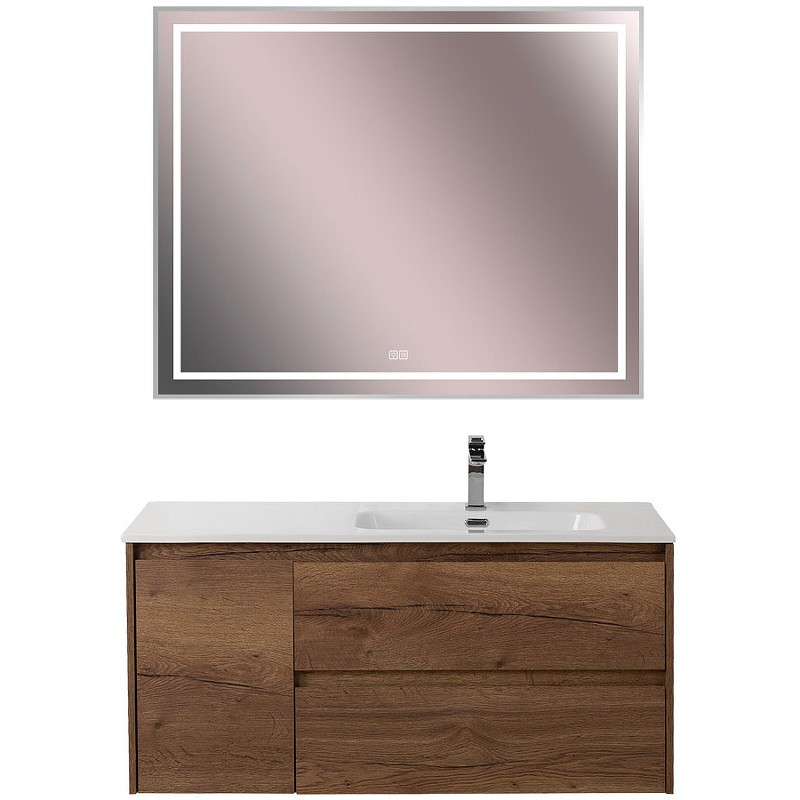 Тумба под раковину BelBagno Kraft 100 R KRAFT-1000-2C-1A-SO-RT-R подвесная