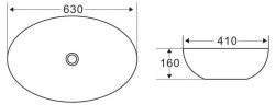 Раковина-чаша BelBagno 63 BB1104