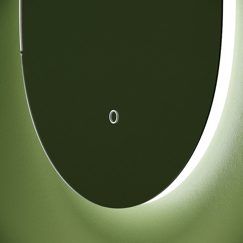 Зеркало Sancos Oval 45 OV45C с подсветкой с сенсорным выключателем и диммером
