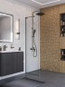 Душевая перегородка BelBagno Uno 70 UNO-L-1-TB-70-C-GM