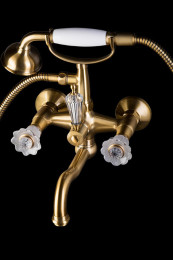 Смеситель для ванны Boheme Camelia 313 Бронза