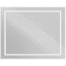 Зеркало BelBagno Kraft 100 SPC-KRAFT-1000-800-SENS-AL с подсветкой