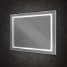 Зеркало BelBagno Kraft 100 SPC-KRAFT-1000-800-SENS-AL с подсветкой