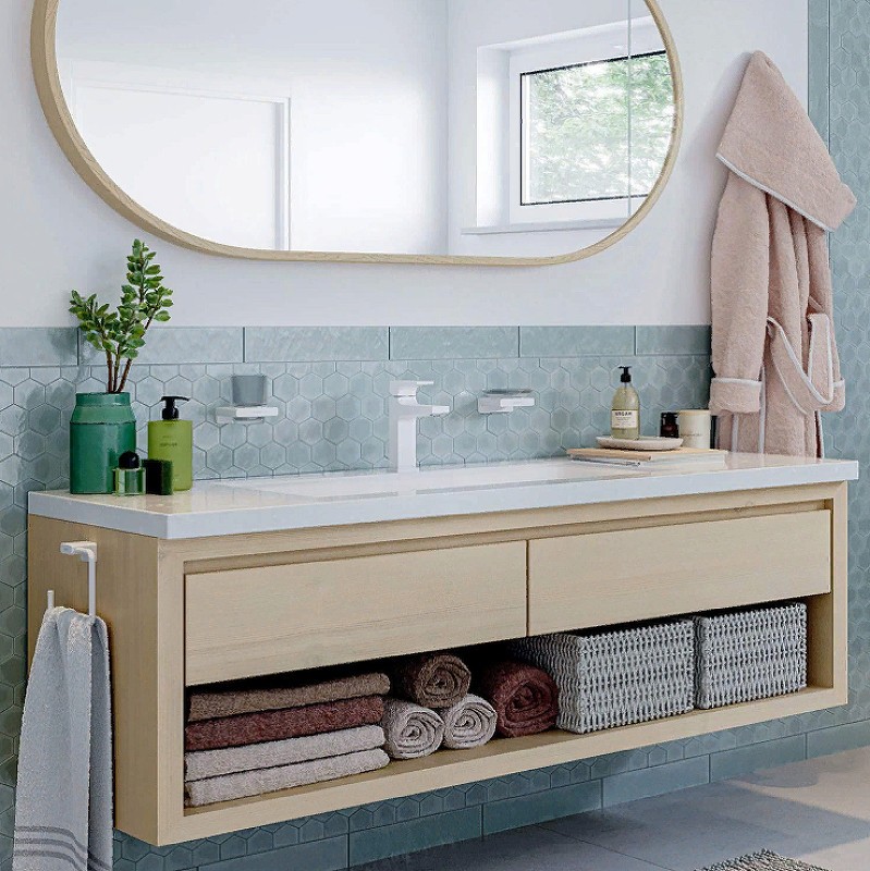 Смеситель для раковины Hansgrohe Metropol 32507700 белый матовый