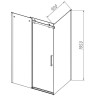 Душевой уголок Vincea Como-N 120x90 VSR-4CN9012CL