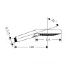 Ручной душ Hansgrohe Raindance Select 26530340 цвет Черный