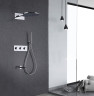 Душевая система Abber Wasser Kreis AF8150 с термостатом Хром