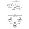 Смеситель для душа Migliore Lem 25875