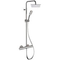 Душевая система Remer Elegance EQ32A8CPUFD25G с термостатом