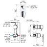 Смеситель для душа Remer Vanity V937