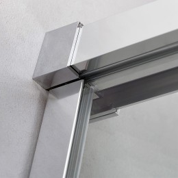Душевой уголок Cezares Duet Soft-М 140x90 DUET SOFT-M-AH-1-140/90-C-Cr