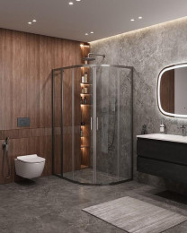 Душевой уголок Cezares Molveno 120x90 MOLVENO-RH-2-120/90-C-GM-IV