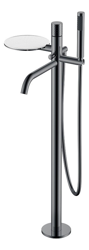 Смеситель для ванны Boheme Stick 129-SGM