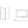 Душевой уголок Vincea Soft 160x90 VSR-3SO9016CL