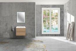 Тумба под раковину Vincea Gio 60 VMC-2G600NO подвесная