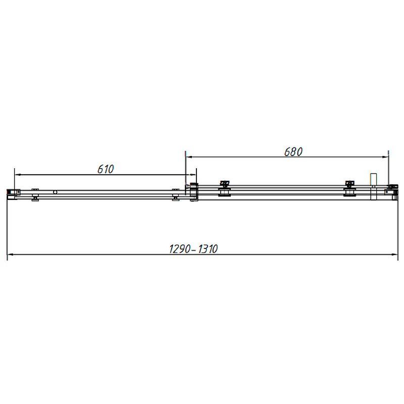 Душевой уголок Vincea Como-N 130x90 VSR-4CN9013CLB