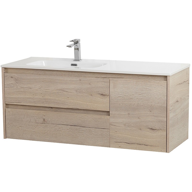 Тумба под раковину BelBagno Kraft 120 L KRAFT-1200-2C-1A-SO-RGB-L подвесная