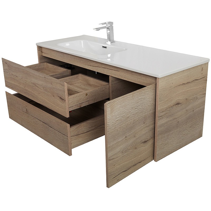 Тумба под раковину BelBagno Kraft 120 L KRAFT-1200-2C-1A-SO-RGB-L подвесная