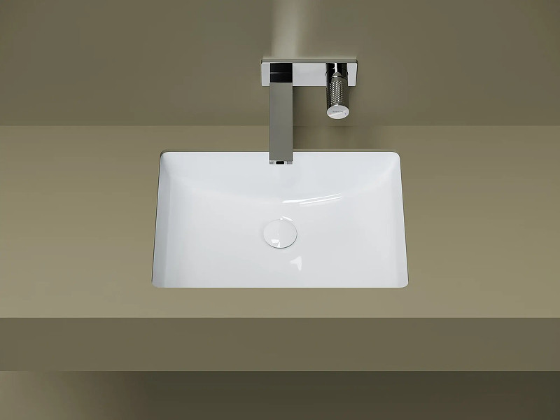 Раковина встраиваемая снизу Ceramicanova Эра 52 CN7032 цвет Белый
