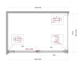 Душевой уголок BelBagno Soft Close-1 150x100 SOFT_CLOSE-1-AH-1-150/100-C-Cr