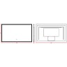 Зеркало Boheme Modern 120x70 544-120 с подсветкой