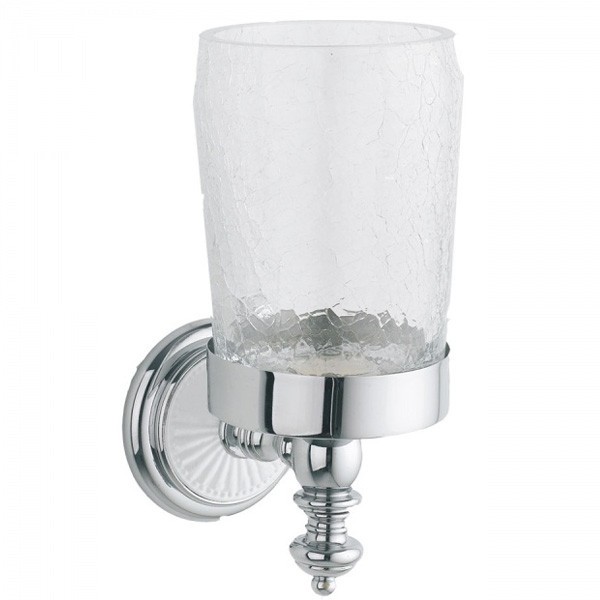 Стакан для зубных щеток Boheme Vogue Bianco 10134
