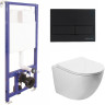 Комплект унитаза Vincea Globo VT1-14S с инсталляцией Berges Novum L5 040215
