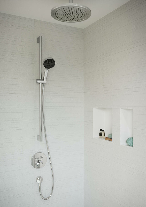 Смеситель для душа Hansgrohe ShowerSelect S 15743000 с термостатом Хром