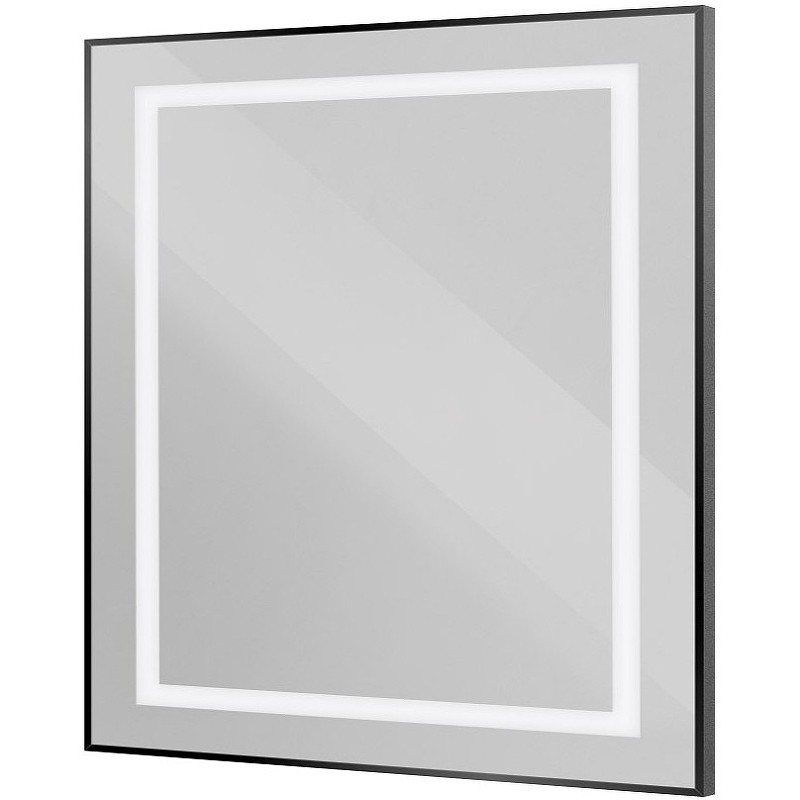 Зеркало BelBagno Kraft 90 SPC-KRAFT-900-800-SENS-NERO с подсветкой