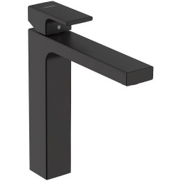 Смеситель для раковины Hansgrohe Vernis Shape 71562670 черный матовый