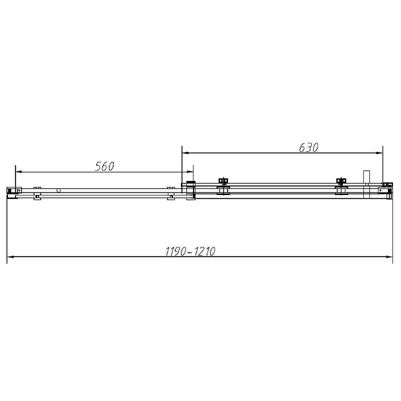 Душевой уголок Vincea Como-N 120x90 VSR-4CN9012CLB