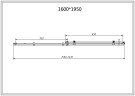 Душевая дверь Vincea Como-N 160 VDS-4CN160CL
