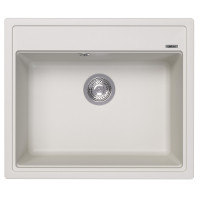 Кухонная мойка Abber Quarz 60 AQ2902W цвет Белый