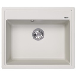 Кухонная мойка Abber Quarz 60 AQ2902W цвет Белый