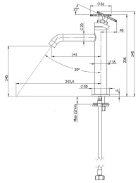 Смеситель для раковины Remer Chrono CH12ABG цвет Золото брашированное
