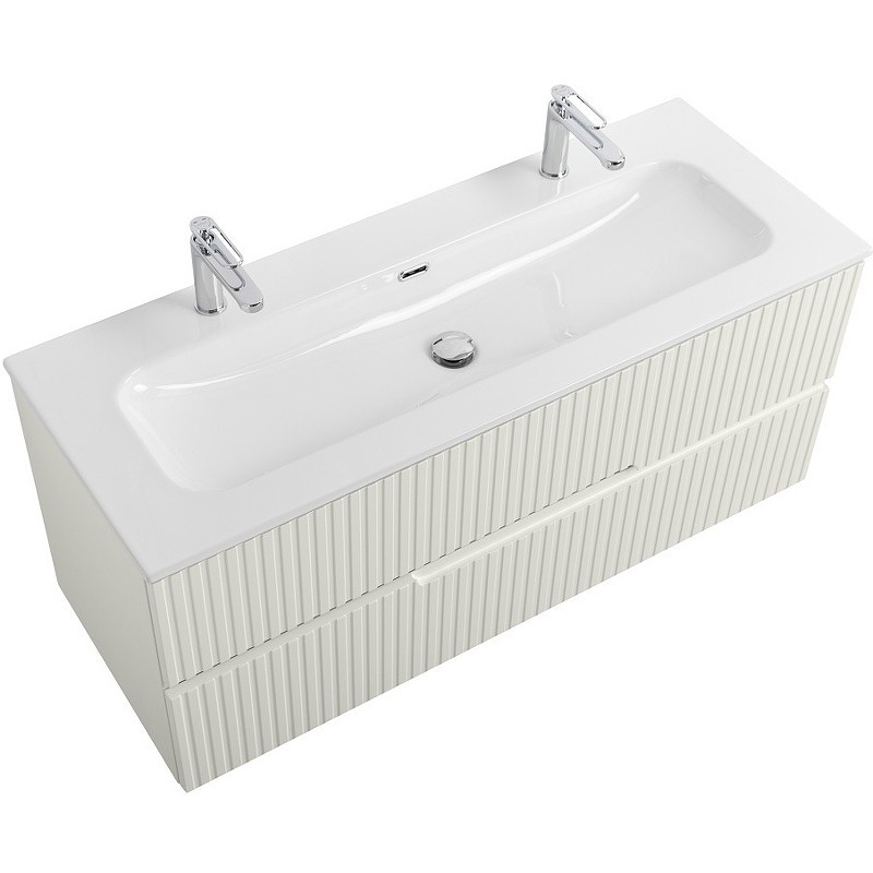 Тумба под раковину Cezares Duet-N 120 DUET-N-1200-2C-SO-AS-P подвесная