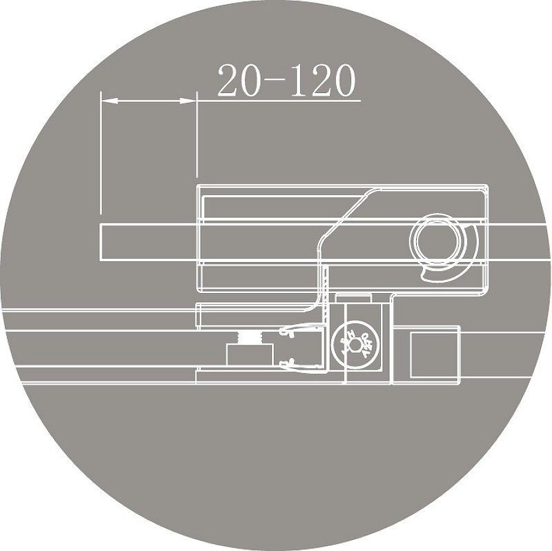 Душевой уголок Cezares Silder 100х100 SLIDER-R-2-90/100-C-Cr