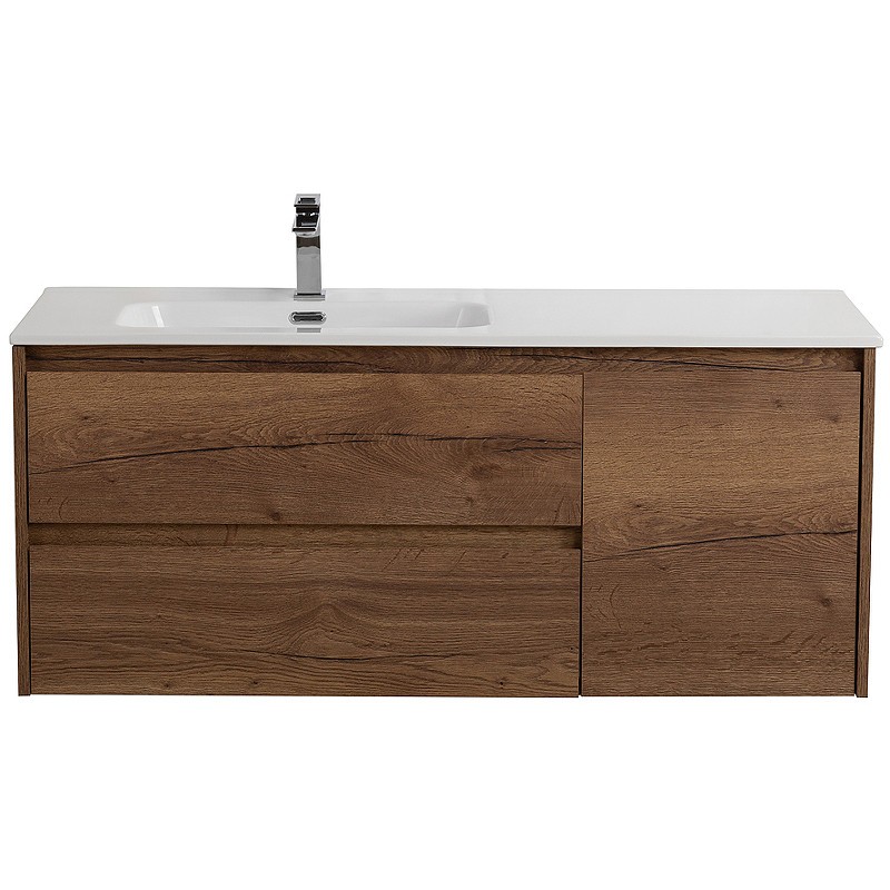 Тумба под раковину BelBagno Kraft 120 L KRAFT-1200-2C-1A-SO-RT-L подвесная