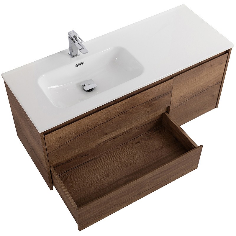 Тумба под раковину BelBagno Kraft 120 L KRAFT-1200-2C-1A-SO-RT-L подвесная